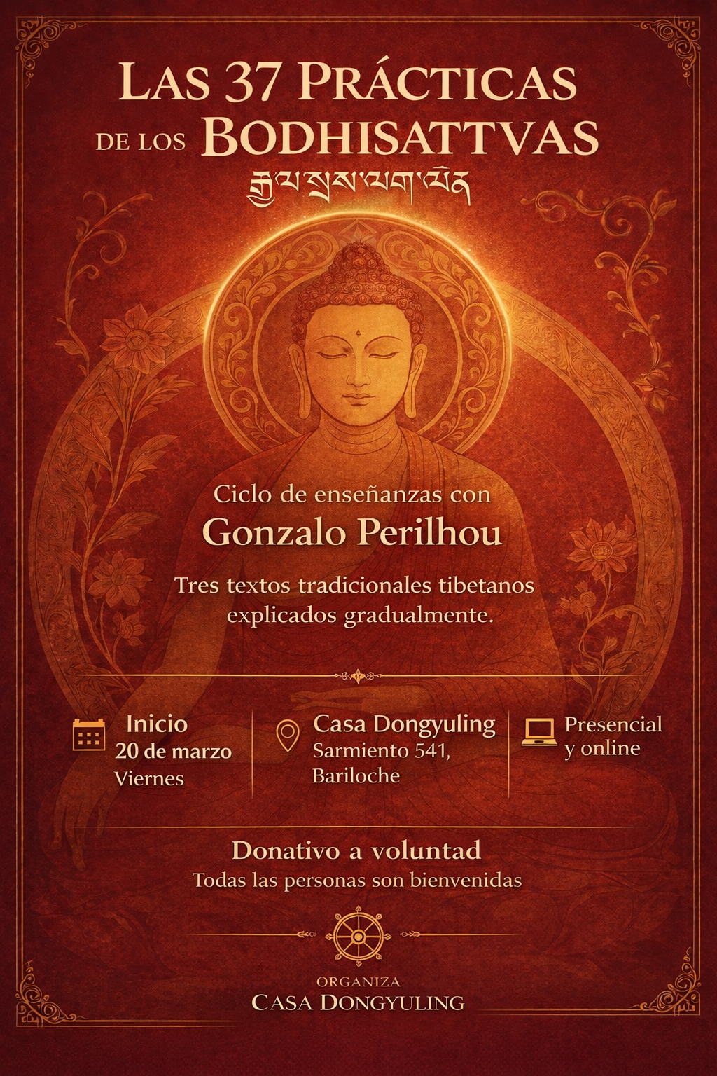 Curso: Las 37 prácticas de los bodhisattvas