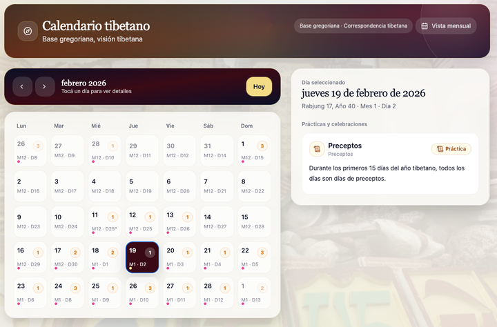 Feliz año nuevo tibetano