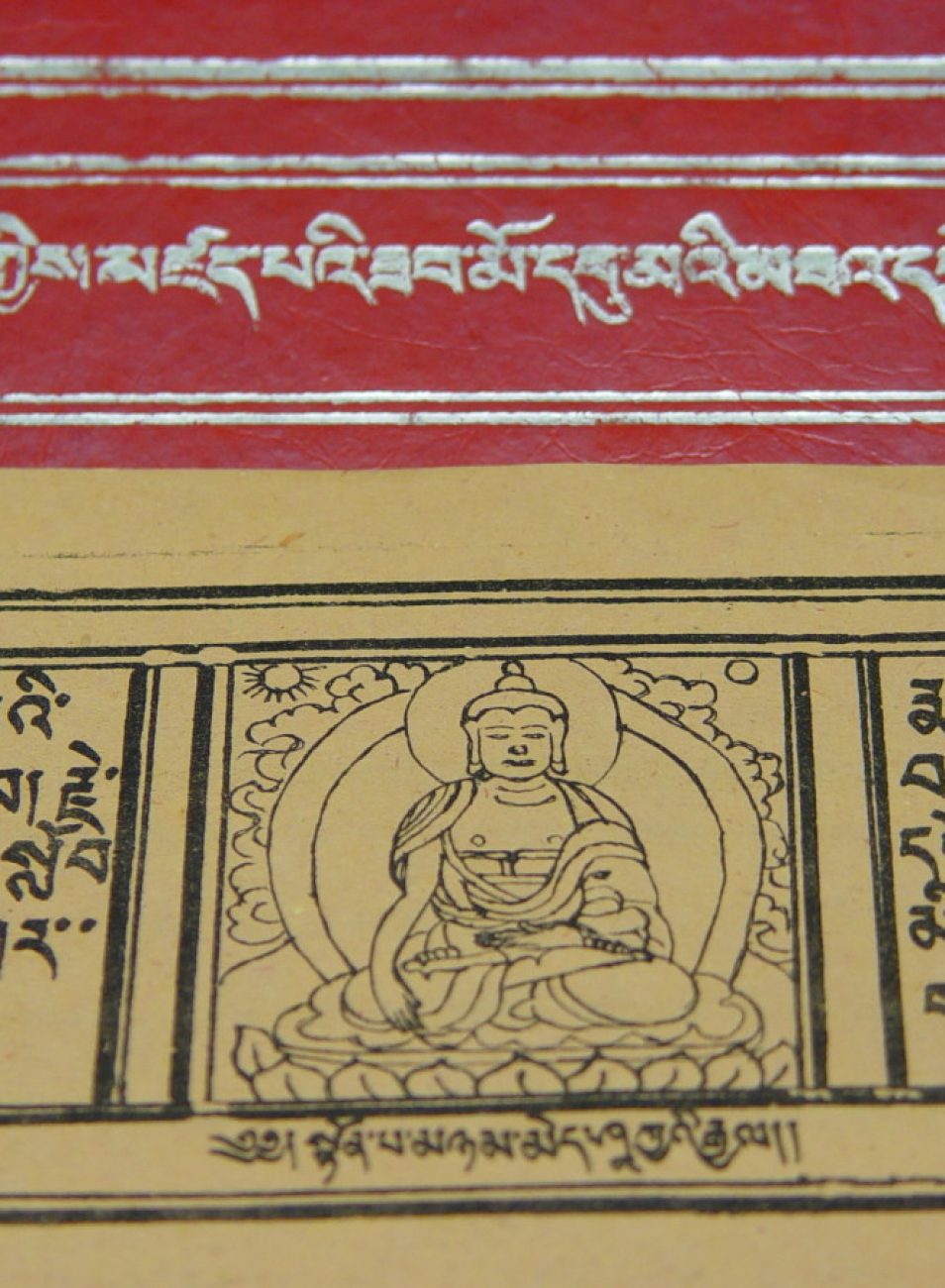 El origen de las escrituras budistas